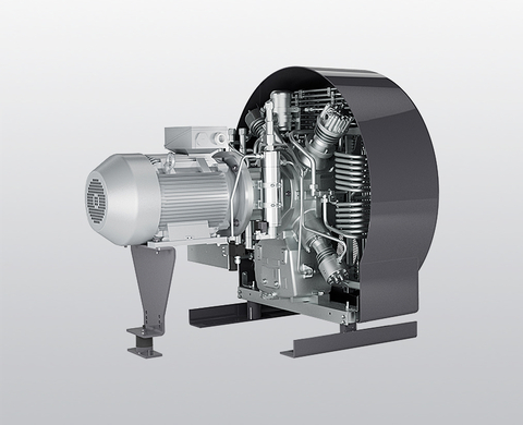 压缩机设备 G 22.x，用于氦气和氩气
